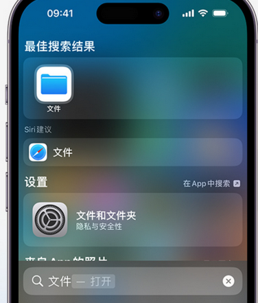 永济apple维修中心分享iPhone文件应用中存储和找到下载文件 